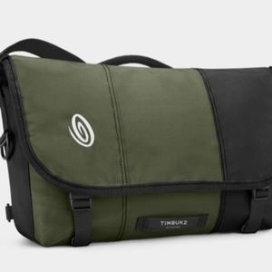 Timbuk2 Classic Messenger Bag, Small, Olive/Black